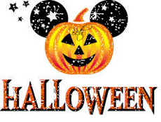 Brokatowa dynia Myszka Miki Halloween